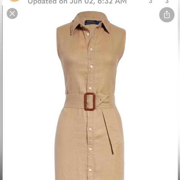 Ralph Lauren belted shirt dress - Picture 5 of 5
